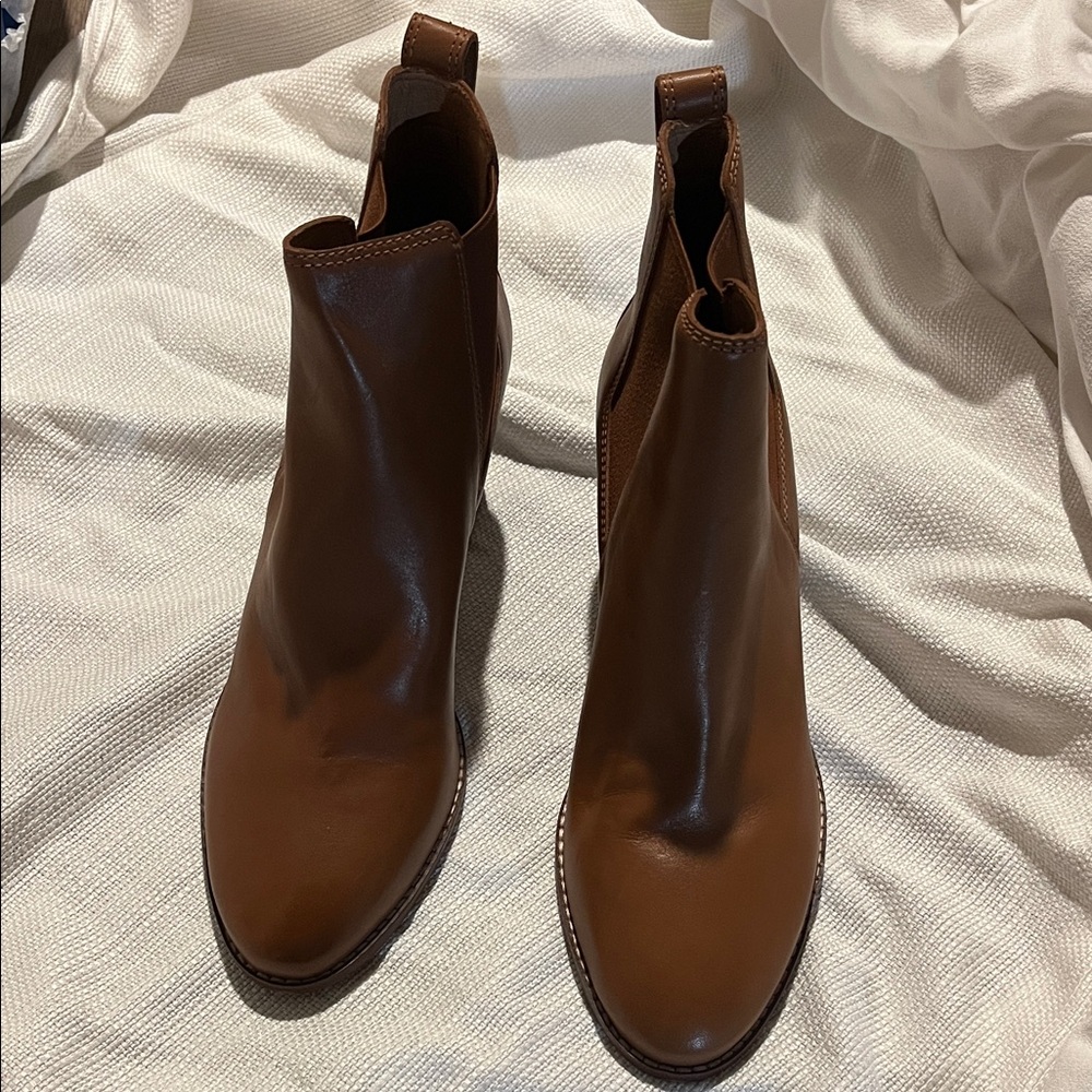 Madewell Brown Ankle Boots